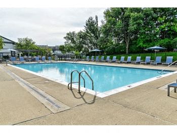 Sparkling Outdoor Pool at The Villas at Northstar, Ann Arbor, MI, 48105
